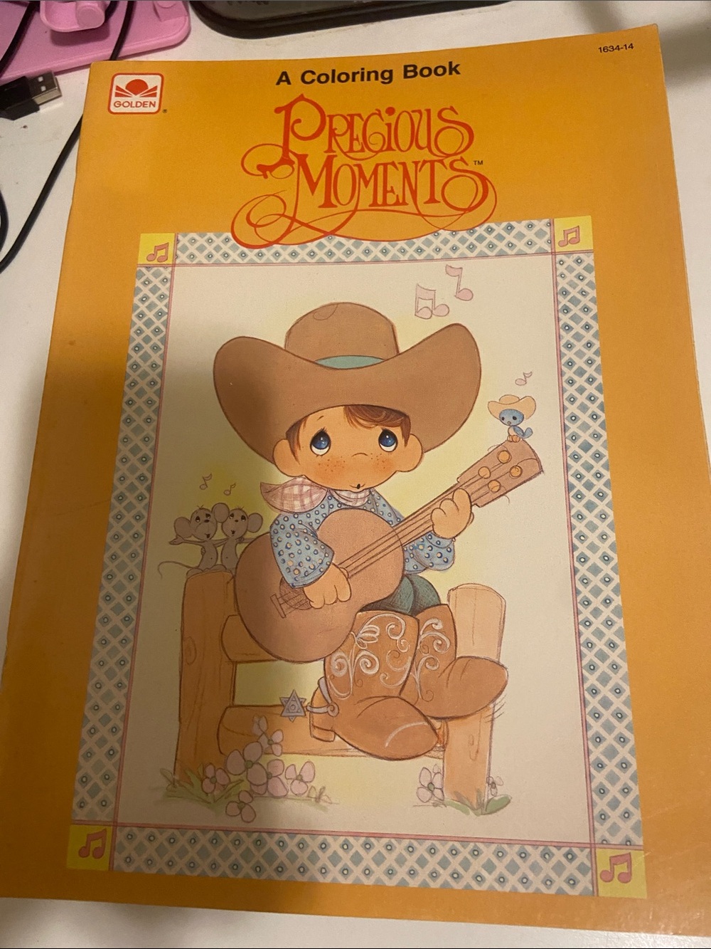 Precious Moments Yellow Coloring Book 1